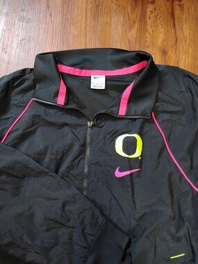 Nike Oregon Ducks 2022 Cancer Awareness Neon Track Jacket